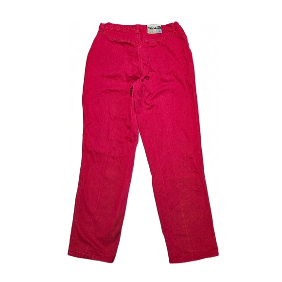 Rockies Authentic Jeanwear Vintage Bold Red Denim Womens Jeans - Picture 2 of 12